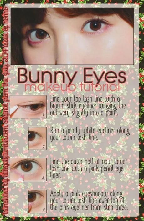 simple-bunny-makeup-tutorial-57_8-12 Eenvoudige bunny make-up tutorial