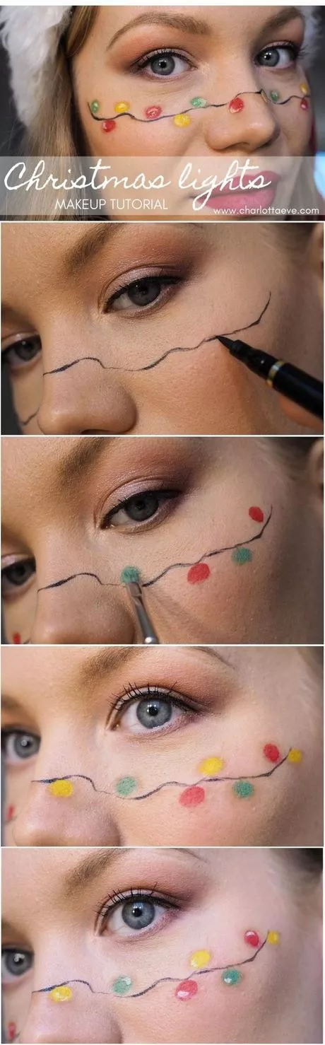 simple-holiday-makeup-tutorial-21_11-4 Eenvoudige vakantie make-up tutorial