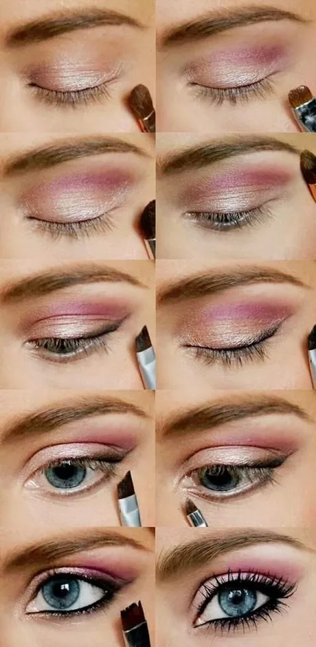 simple-makeup-tutorial-for-blue-eyes-24_3-11 Eenvoudige make-up tutorial voor blauwe ogen