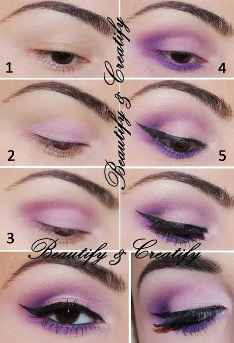 simple-purple-makeup-tutorial-59_12-5 Eenvoudige paarse make-up tutorial