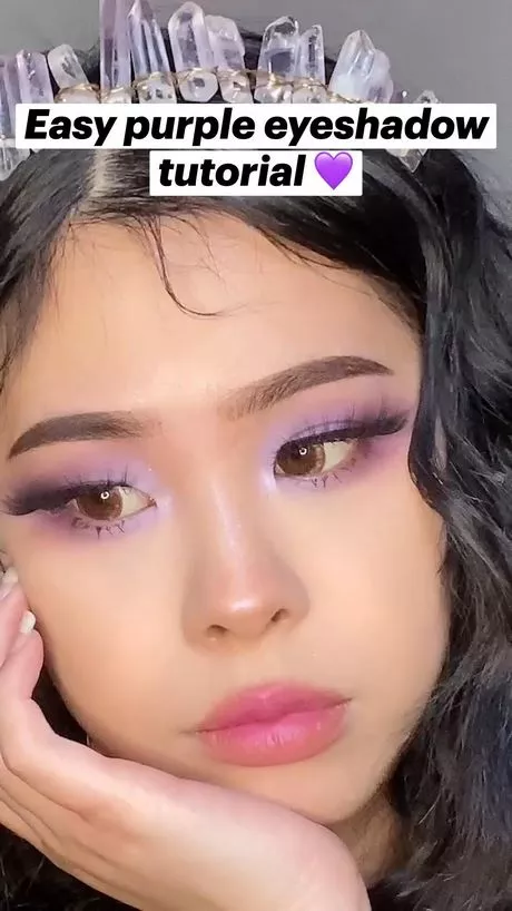 simple-purple-makeup-tutorial-59_13-6 Eenvoudige paarse make-up tutorial