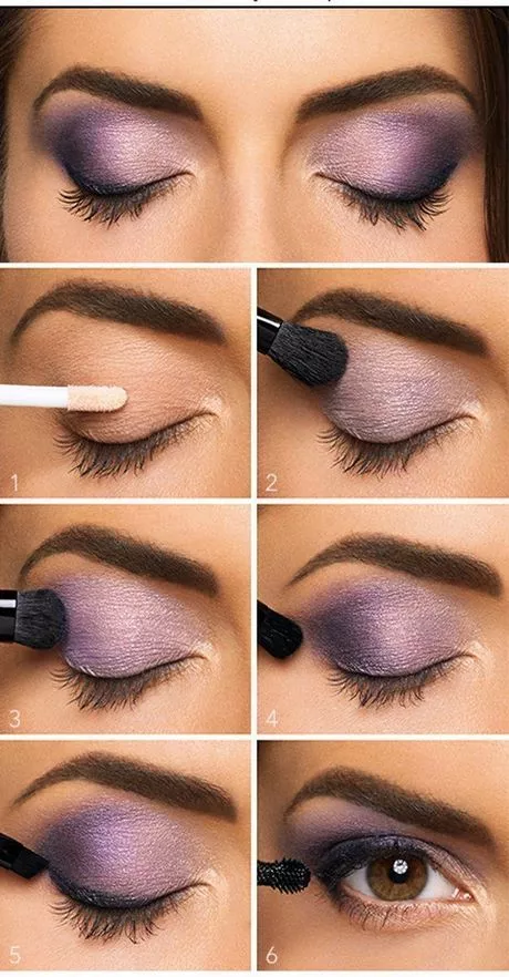 simple-purple-makeup-tutorial-59_7-13 Eenvoudige paarse make-up tutorial