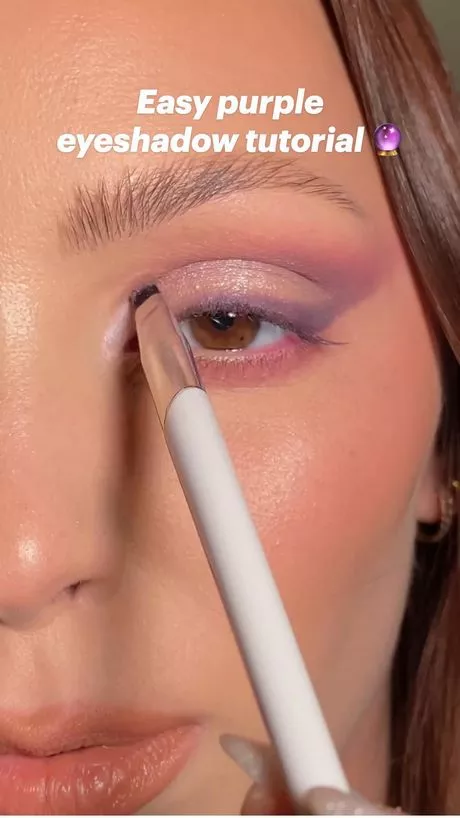 simple-purple-makeup-tutorial-59_9-15 Eenvoudige paarse make-up tutorial