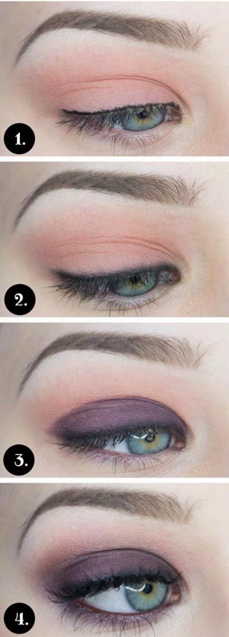 smokey-blue-eyeshadow-makeup-tutorial-73_2-8 Smokey blue oogschaduw make-up tutorial