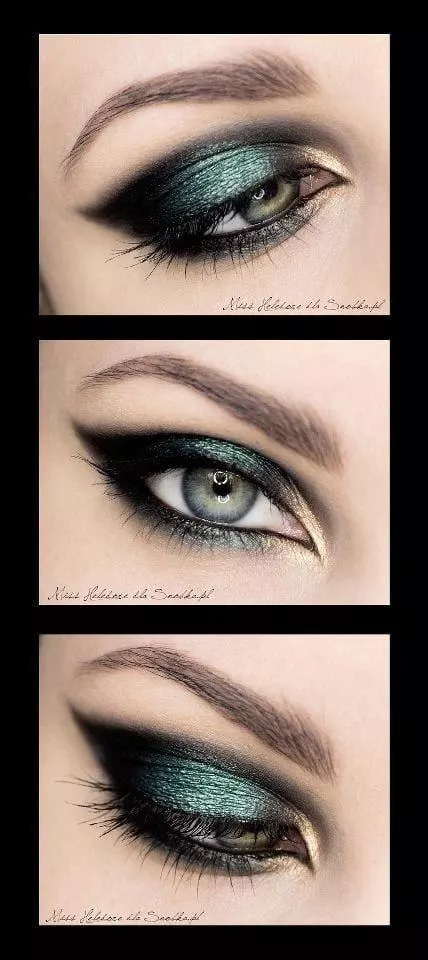 smokey-cat-eye-makeup-tutorial-green-eyes-56_4-12 Smokey cat eye make-up tutorial groene ogen