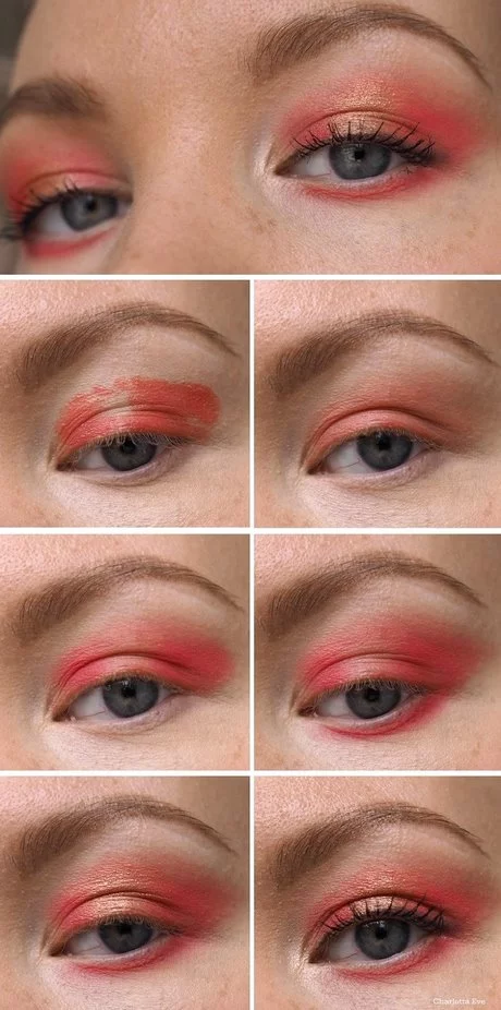 smokey-red-eye-makeup-tutorial-43_10-2 Smokey rode ogen make-up tutorial