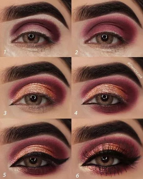 smokey-red-eye-makeup-tutorial-43_2-10 Smokey rode ogen make-up tutorial