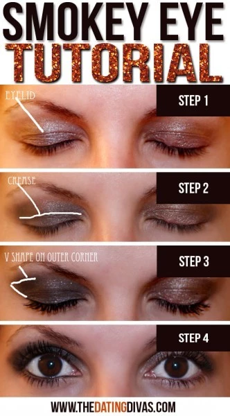 soft-brown-smokey-eye-makeup-tutorial-12_4-11 Zachte bruine smokey eye make-up tutorial