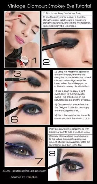 vintage-eye-makeup-tutorial-06_4-12 Vintage oog make-up tutorial