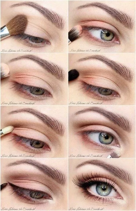 white-eyeshadow-makeup-tutorial-21_5-11 Witte oogschaduw make-up tutorial