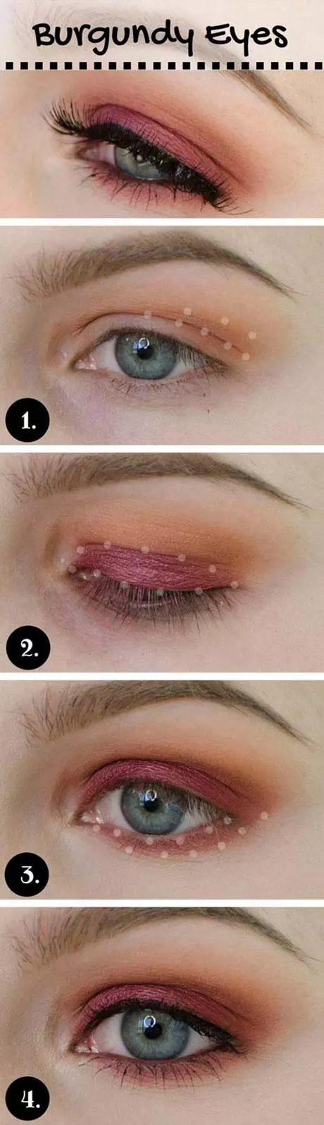 white-eyeshadow-makeup-tutorial-21_6-12 Witte oogschaduw make-up tutorial