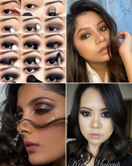 black-smokey-eyeshadow-makeup-tutorial-001 Zwarte smokey oogschaduw make-up tutorial