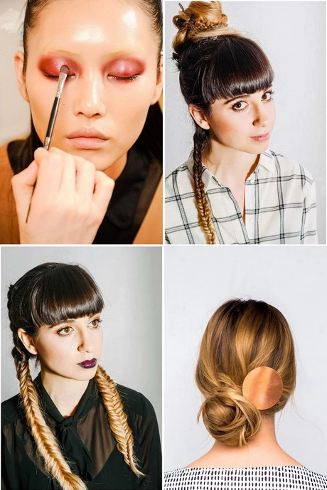 Copper chic make-up tutorial