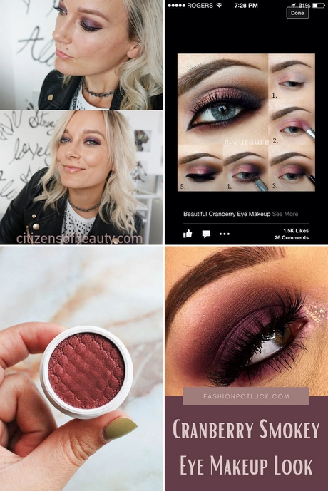 cranberry-eye-makeup-tutorial-001 Cranberry oog make-up tutorial