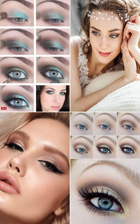 Leuke make-up tutorial voor blauwe ogen
