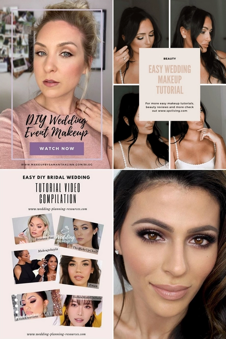 DIY bruiloft make-up tutorial
