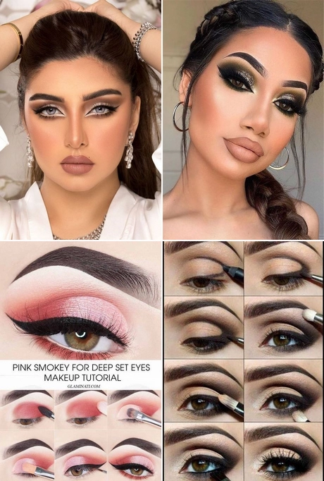 Dramatische Arabische oog make-up tutorial