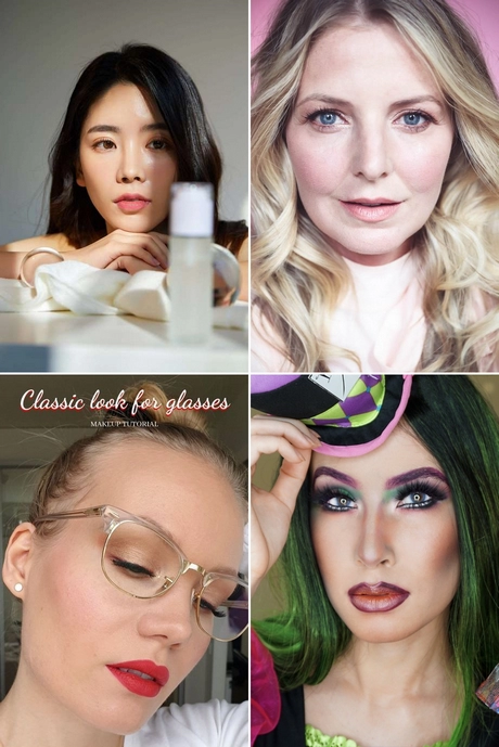 Dagelijkse make-up tutorial bril