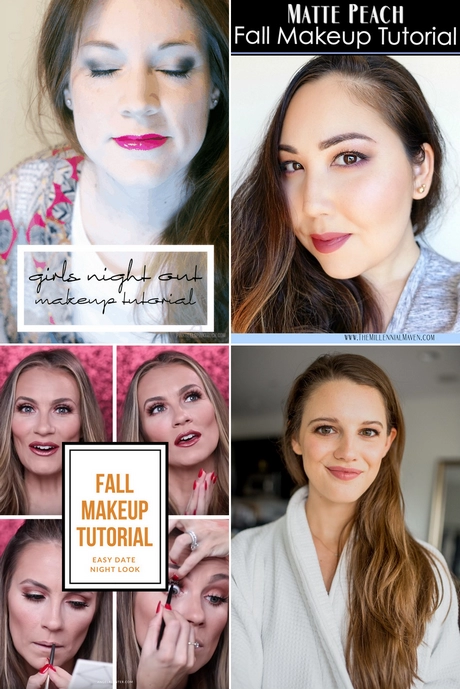 Fall night out make-up tutorial