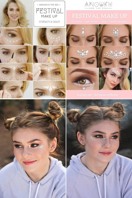 Festival make-up tutorial