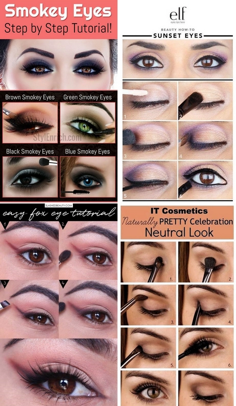 Voor bruine ogen make-up tutorial