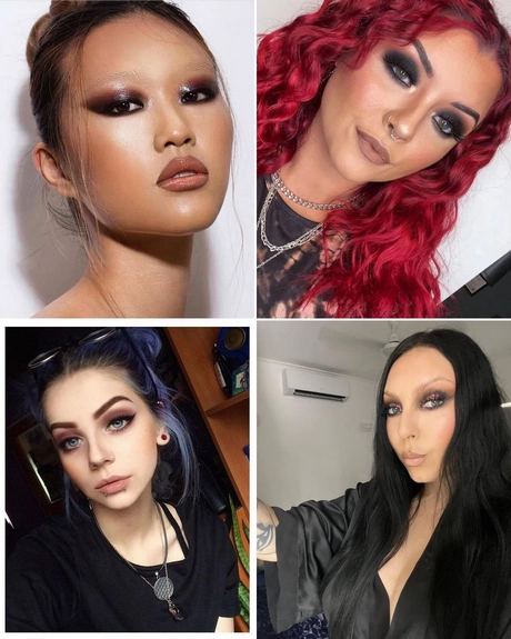 Grunge haar en make-up tutorial