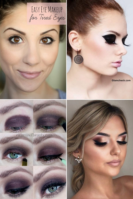 Zware zwarte oog make-up tutorial