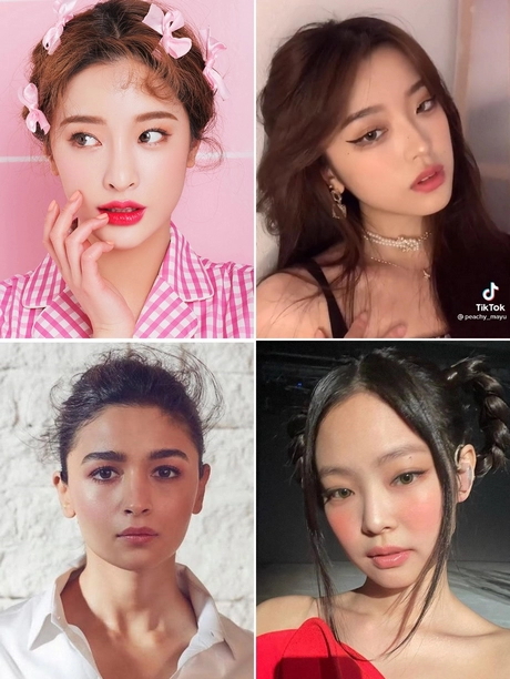 Koreaanse gloeiende make-up tutorial