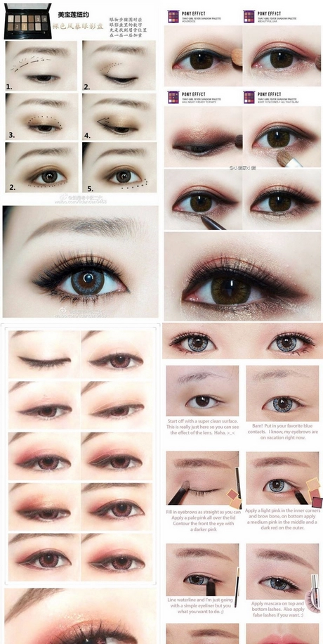 korean-makeup-tutorial-eyes-001 Koreaanse make-up tutorial ogen