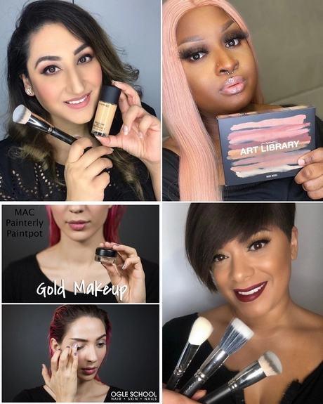 Make-up artist tutorial mac