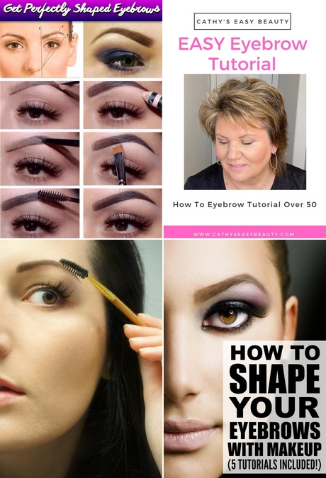 Make-up wenkbrauw tutorial