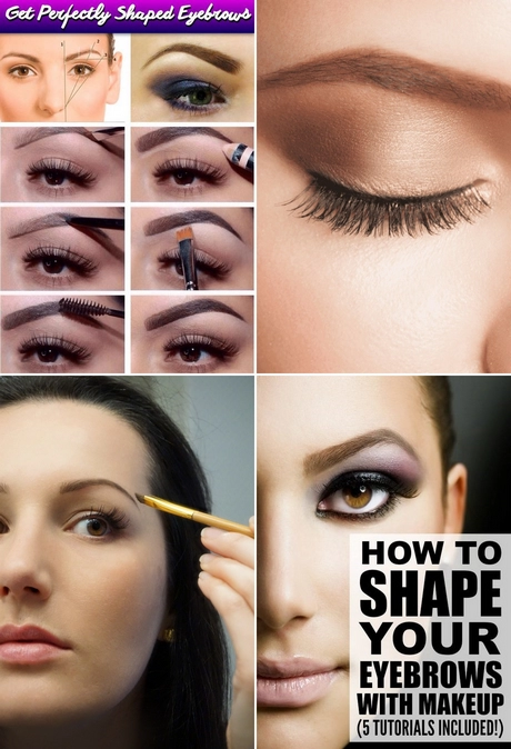 makeup-tutorial-for-beginners-eyebrows-001 Make-up tutorial voor beginners wenkbrauwen