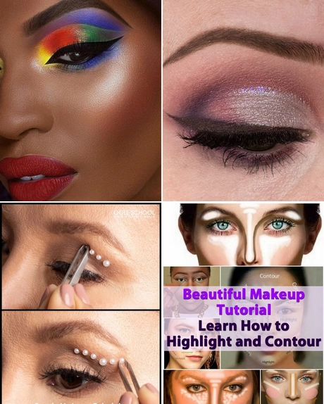Make-up tutorial voor foto ' s