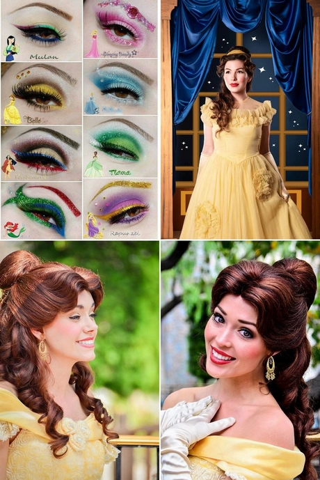Prinses belle make-up tutorial