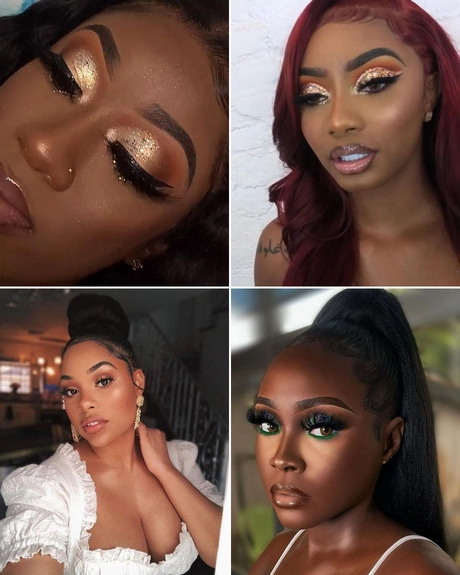 Prom make-up tutorial zwart meisje
