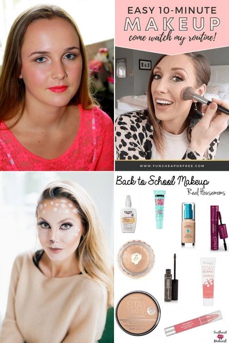 Snelle make-up tutorial voor school