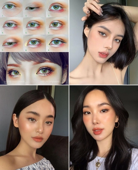 Zomer make-up tutorial Koreaans