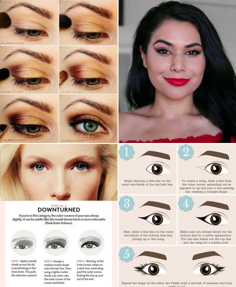 Upturned eyes make-up tutorial