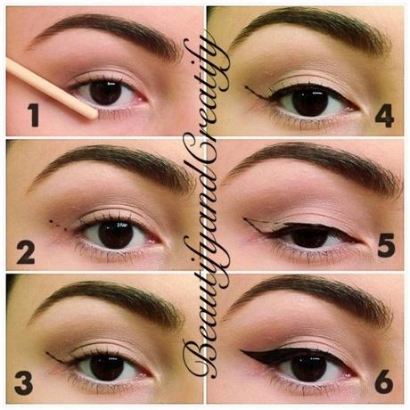 1960s-cat-eye-makeup-tutorial-90_5 Cat eye make-up tutorial uit de jaren 60