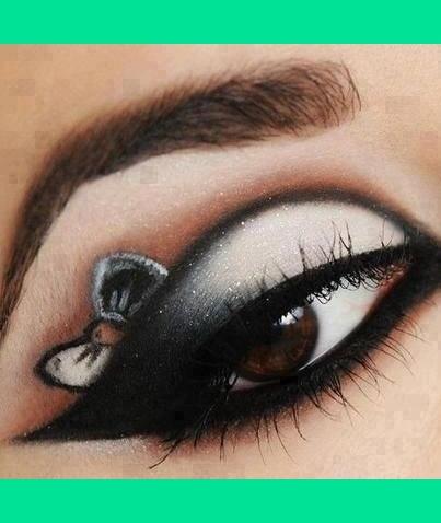 bow-eye-makeup-tutorial-55_2 Bow eye make-up tutorial