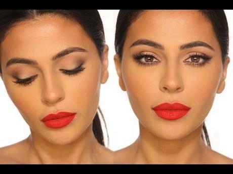 bright-red-lip-makeup-tutorial-14_10 Helder red lip make-up tutorial
