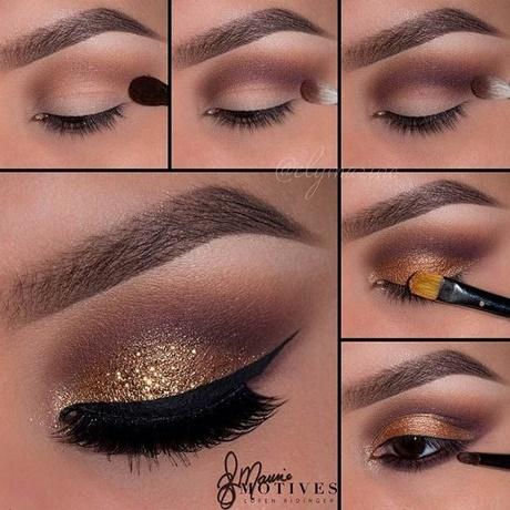 glitter-makeup-tutorial-for-brown-eyes-78_2 Glitter make-up les voor bruine ogen