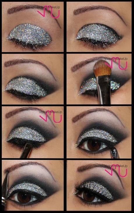 glitter-makeup-tutorial-for-brown-eyes-78_6 Glitter make-up les voor bruine ogen
