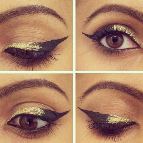 gold-makeup-tutorial-glamorous-83_2 Gouden make-up tutorial glamoureus