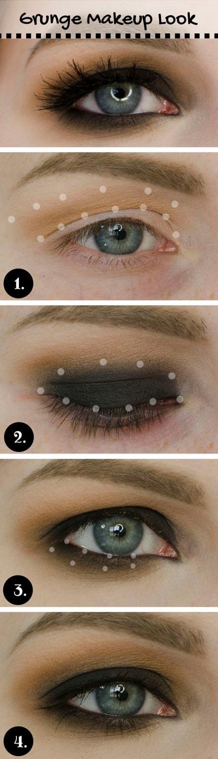 grunge-makeup-tutorial-for-blue-eyes-57 Grunge make-up les voor blauwe ogen