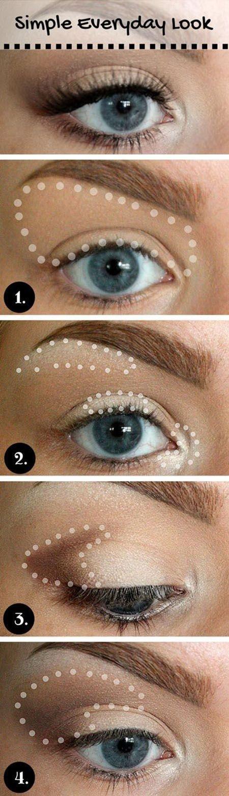 makeup-tutorial-for-blue-eyes-and-freckles-34_2 Make-up les voor blauwe ogen en sproeten
