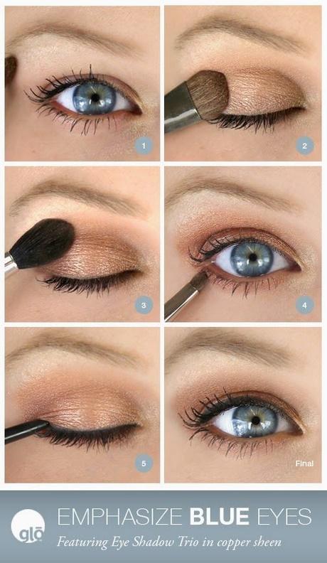 makeup-tutorial-for-blue-eyes-and-freckles-34_7 Make-up les voor blauwe ogen en sproeten