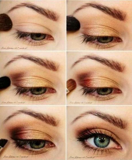 makeup-tutorial-for-blue-eyes-and-freckles-34_9 Make-up les voor blauwe ogen en sproeten