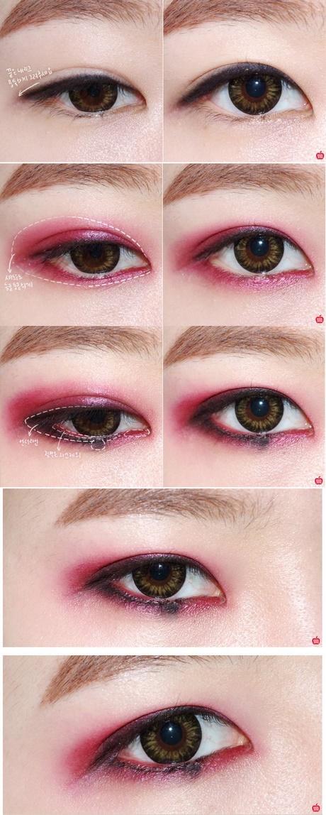makeup-tutorial-smokey-eyes-korean-style-10_10 Make-up tutorial smokey eyes Koreaanse stijl