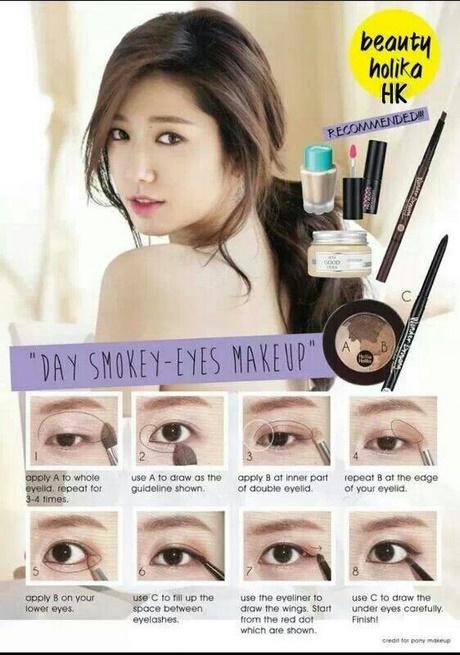 makeup-tutorial-smokey-eyes-korean-style-10_3 Make-up tutorial smokey eyes Koreaanse stijl